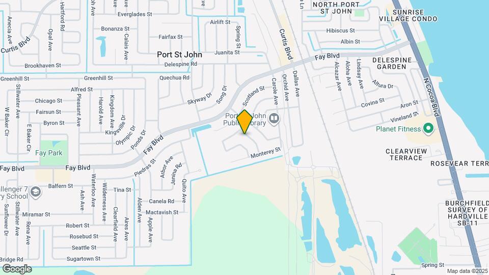 6410 Lookout Dr Map and Location Details