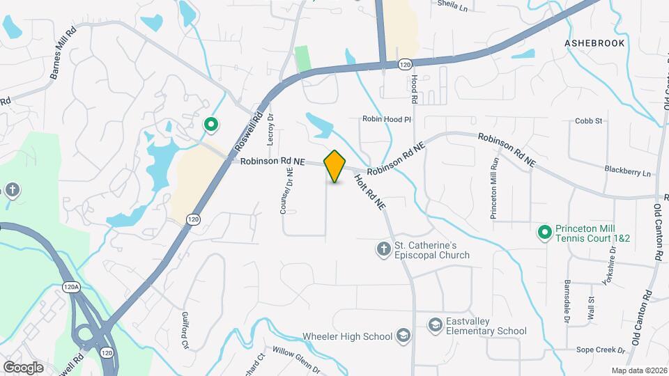 730 McBurnette Rd N E Map and Location Details