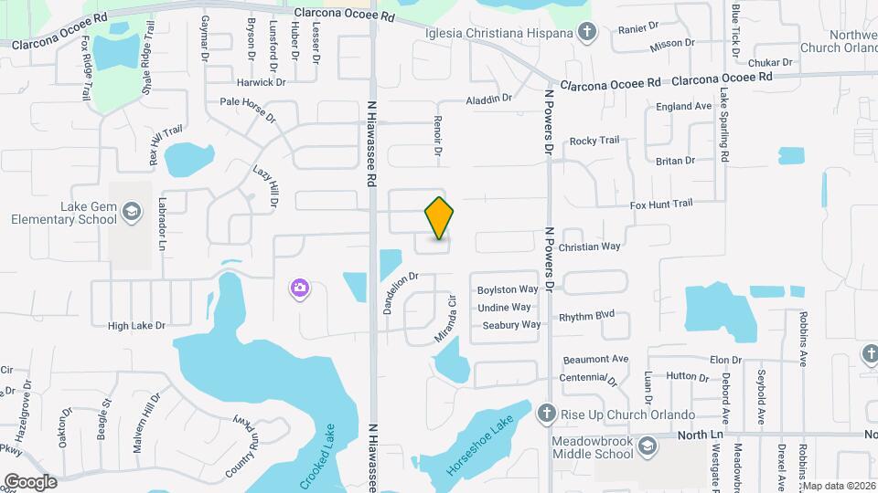 6813 Westborough Ln Mapa y Detalles de la Ubicación