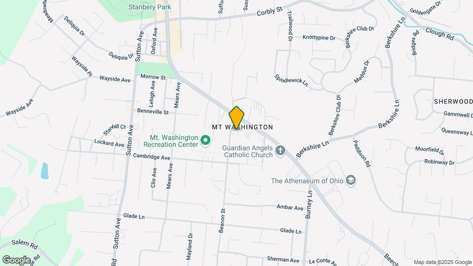 1814 Beacon St Map and Location Details