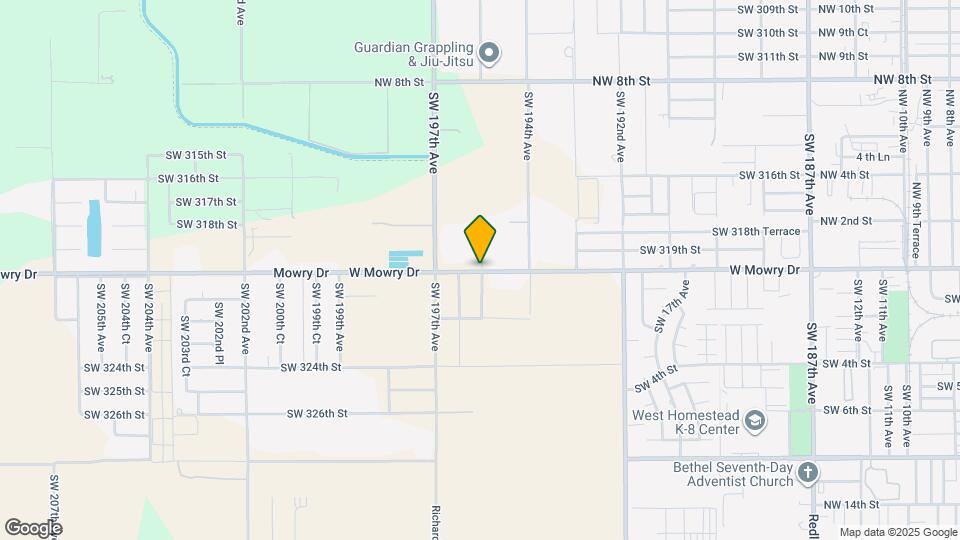 19507 SW 339th St Map and Location Details