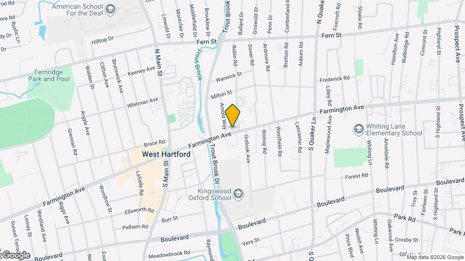 890 Farmington Ave Mapa y Detalles de la Ubicación