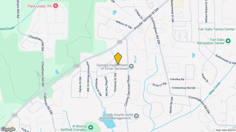 1729 Kimberly Dr SW Map and Location Details