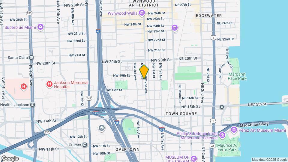 1801 NW 2nd Ct Map and Location Details