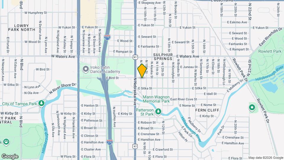 8115 N 9th St, Unit 3 Mapa y Detalles de la Ubicación