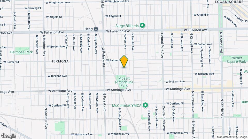 2118 N Avers Ave, Unit G Mapa y Detalles de la Ubicación