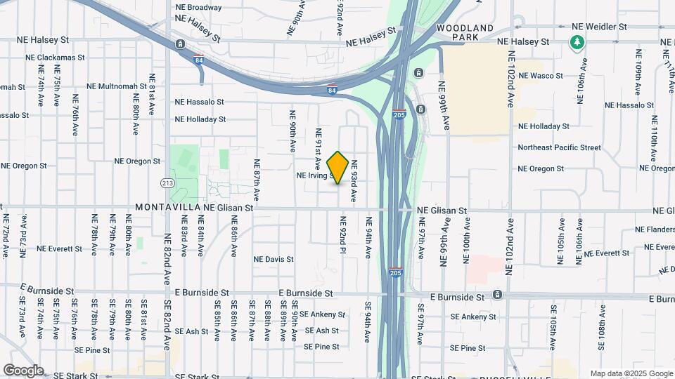 607 NE 92nd Ave Map and Location Details