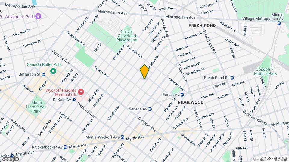 18-79 Grove St Mapa y Detalles de la Ubicación