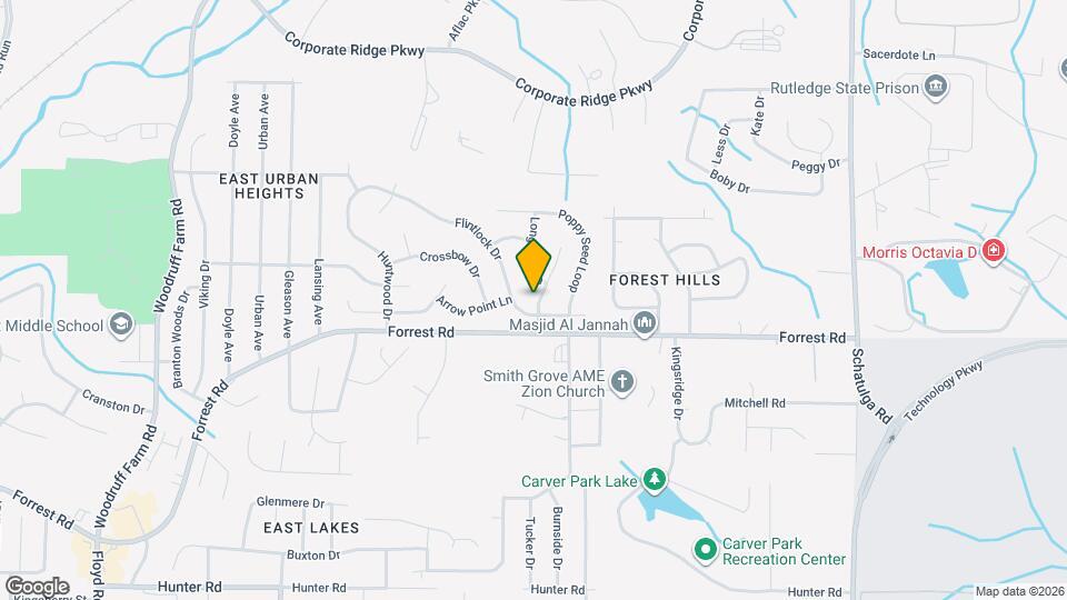 2915 Eagle Pointe Dr Map and Location Details