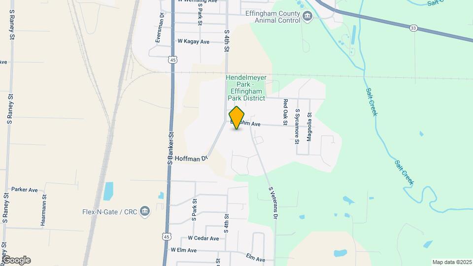 2301 S Veterans Dr Map and Location Details