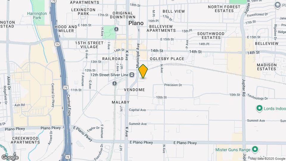 1203 12th St Mapa y Detalles de la Ubicación