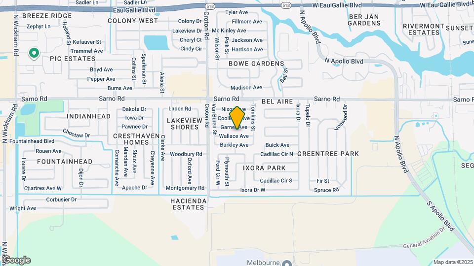 1934 Wallace Ave Map and Location Details