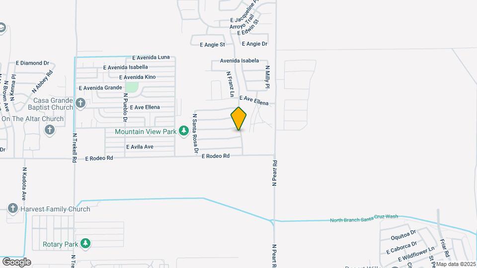 1390 E Cactus Bloom Way Mapa y Detalles de la Ubicación