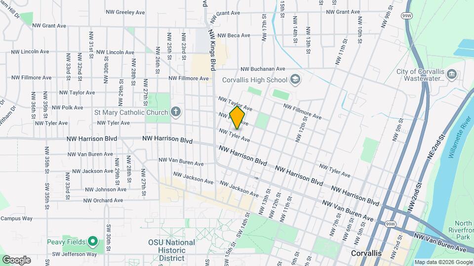 510 NW 17th St Map and Location Details