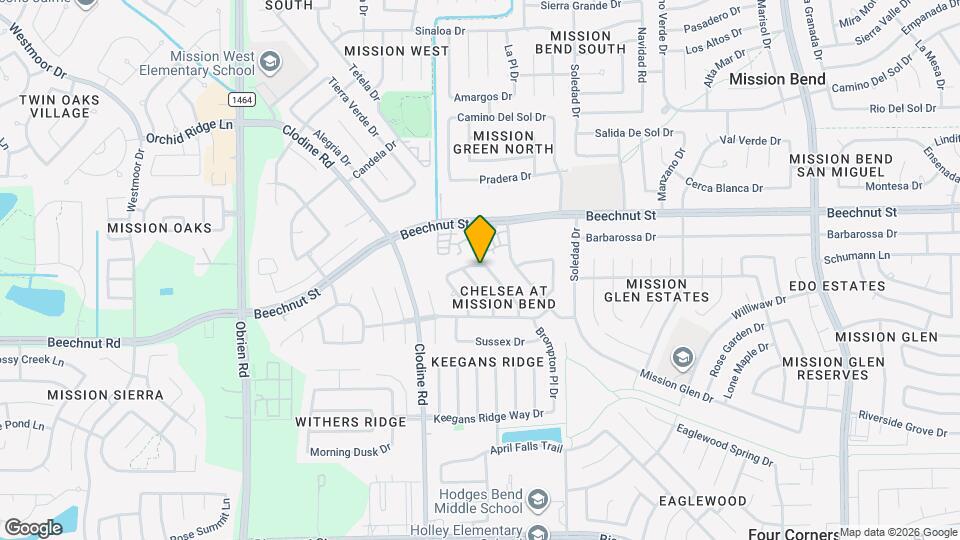 8202 Worthington Dr Map and Location Details