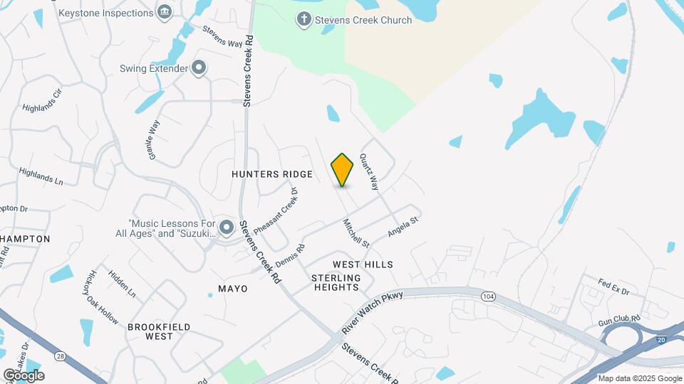 811 Oshields Ct Map and Location Details