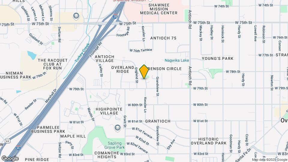 7840 Kessler Ln Map and Location Details
