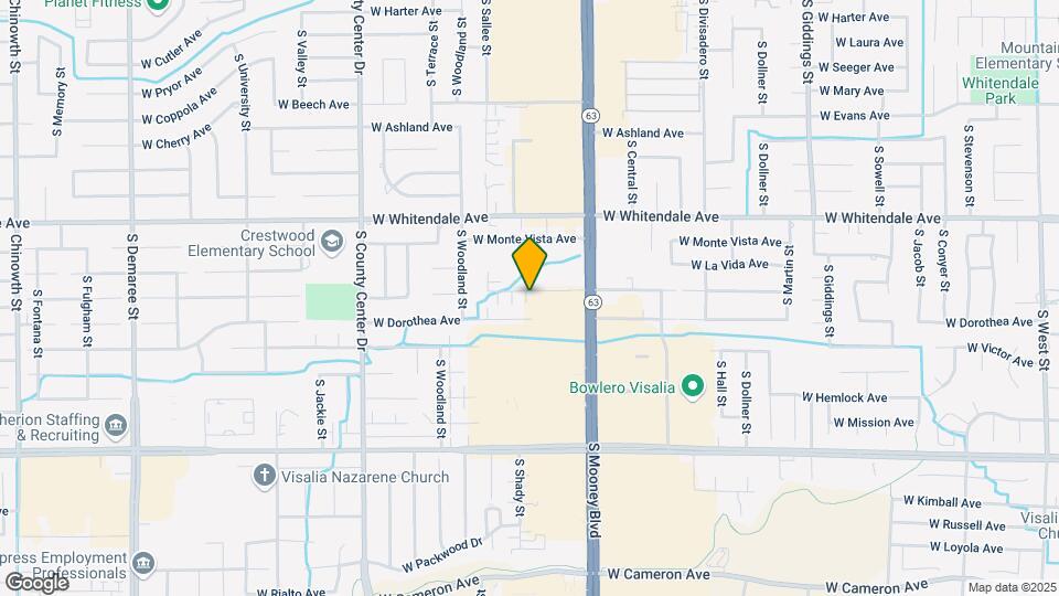 2311 W Sunnyside Ave, Unit #1 Sunnyside Mapa y Detalles de la Ubicación