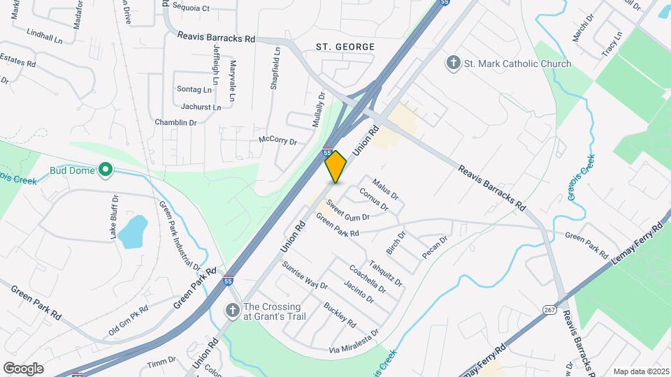 2120 Union Rd Map and Location Details