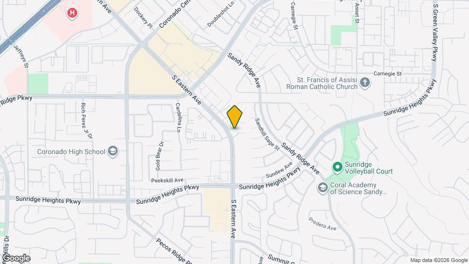 827 Adagio St Map and Location Details