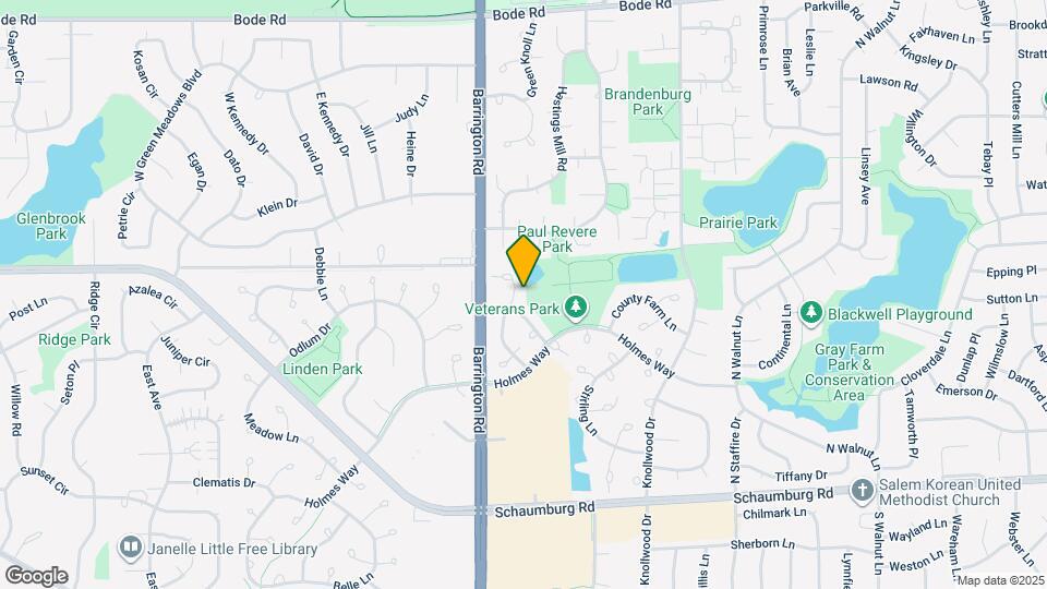 307 Glasgow Ln Map and Location Details