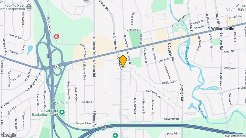 76 S Union Rd, Unit Upper Map and Location Details