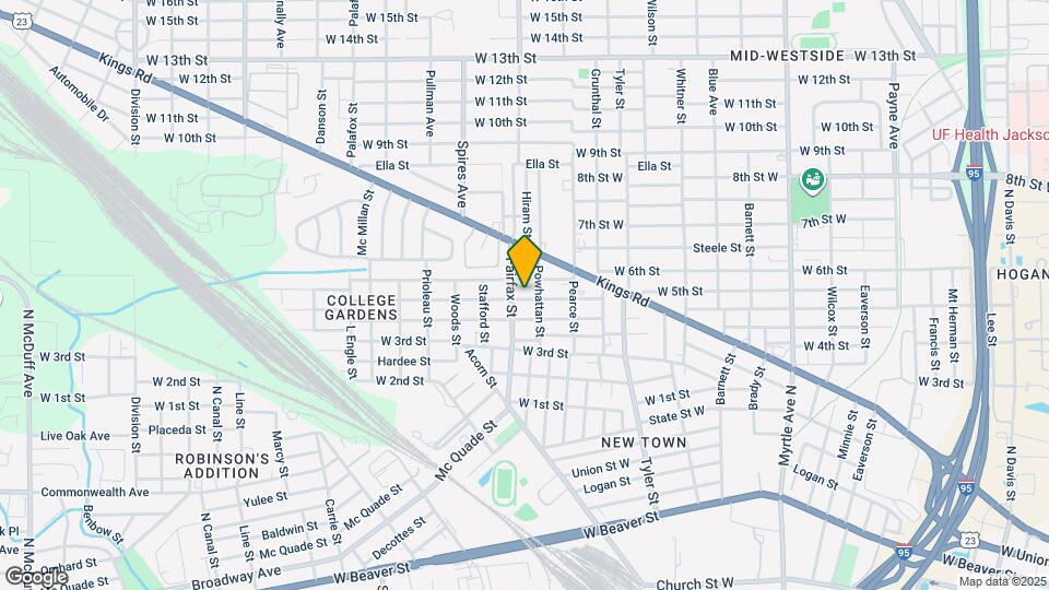 1777 W 5th St Map and Location Details