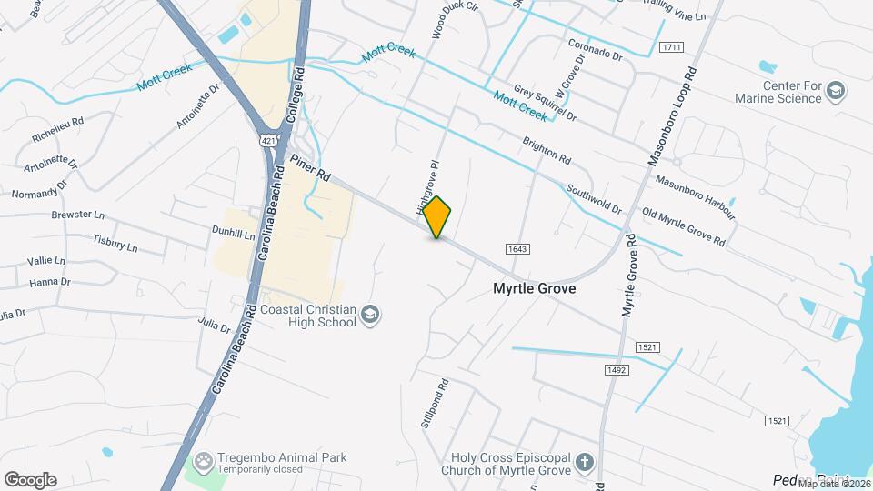 814 Piner Rd Map and Location Details