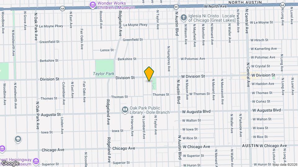 831 Hayes Ave Map and Location Details