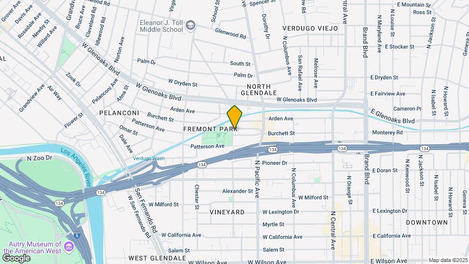 808 N Kenilworth Ave Map and Location Details