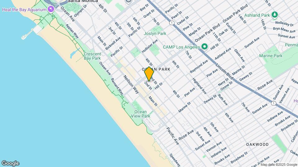 2607 2nd St Map and Location Details