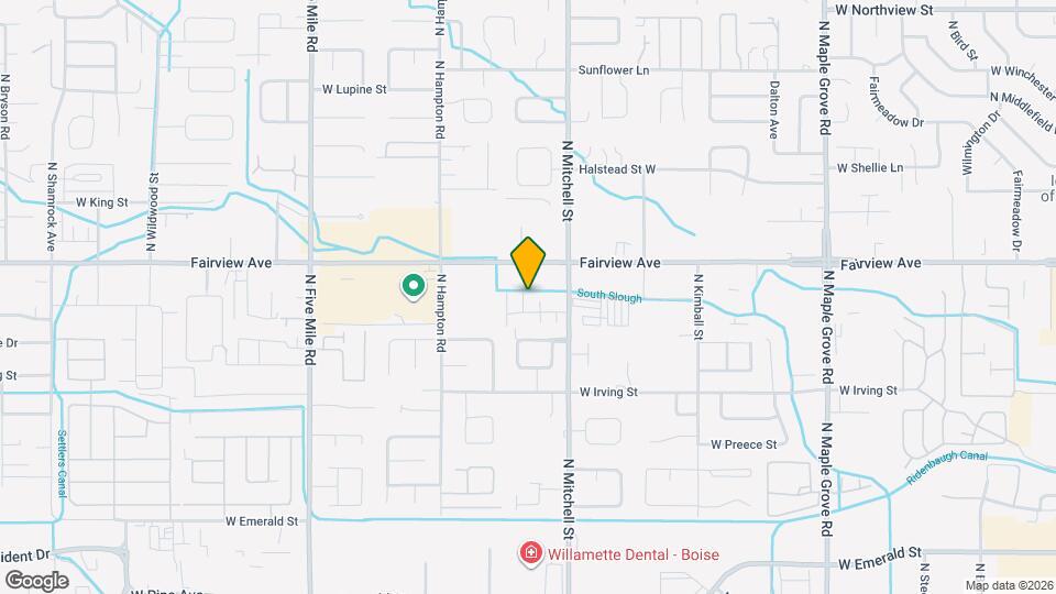 9938 W Rosecroft Ct Map and Location Details