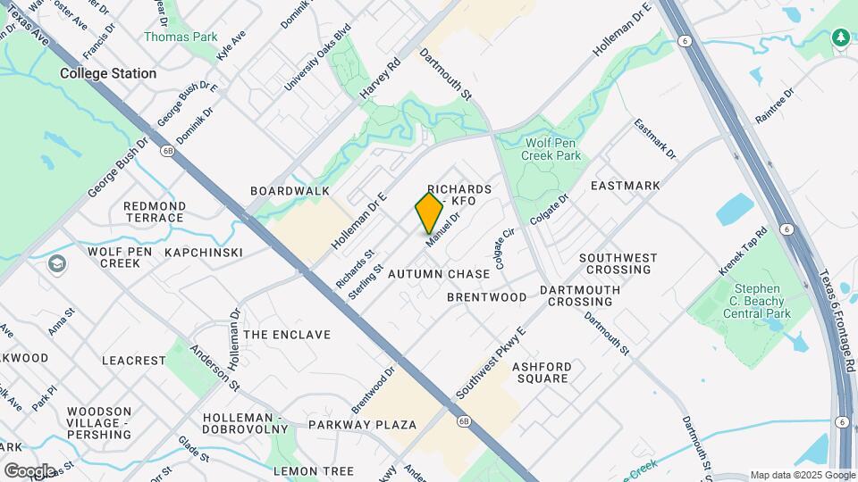 305 Manuel Dr, Unit D Map and Location Details