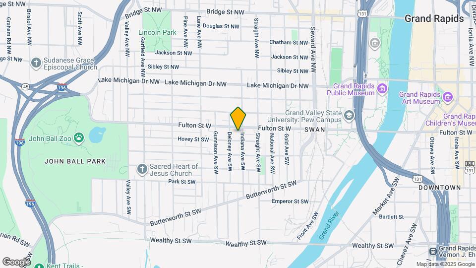 15 Indiana Ave SW Map and Location Details