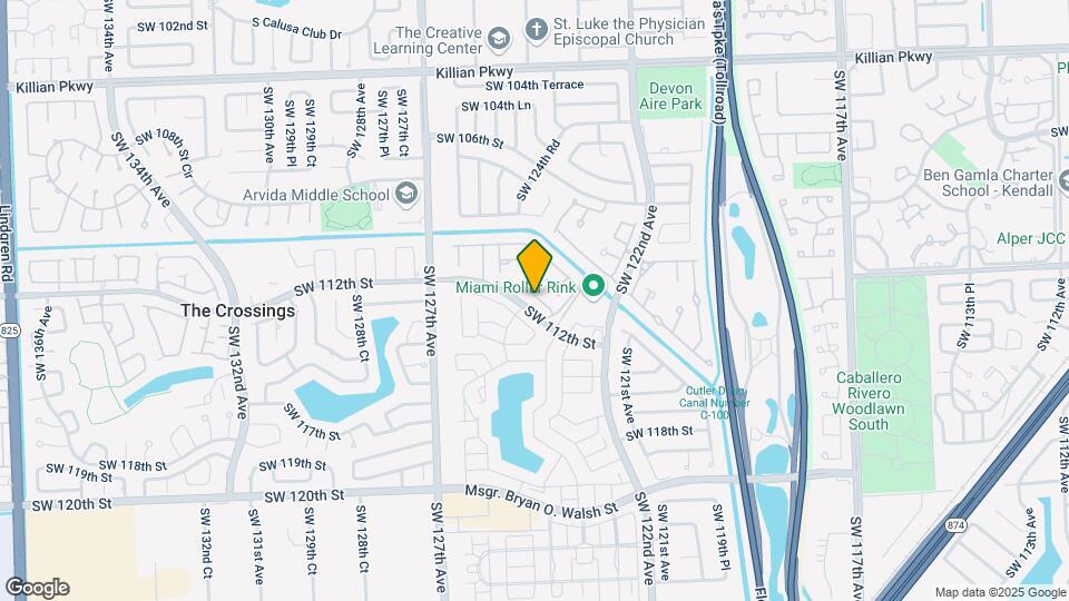 12312 SW 111th S Canal Street Rd Map and Location Details