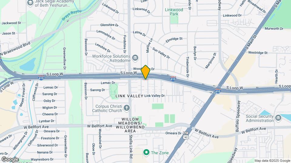 9606 Marlive Ln Map and Location Details