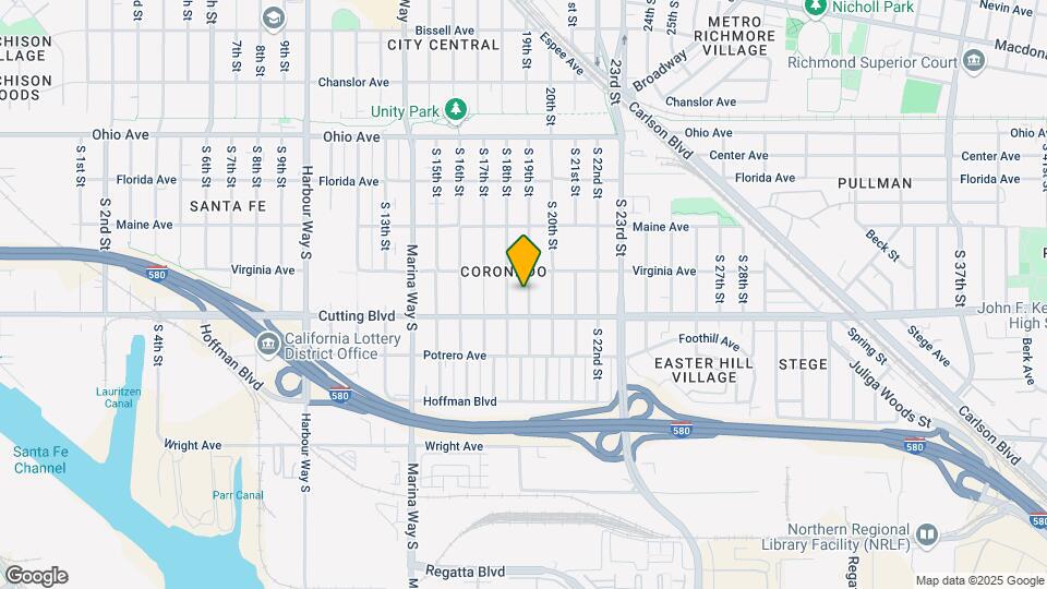437 S 19th Ave Map and Location Details