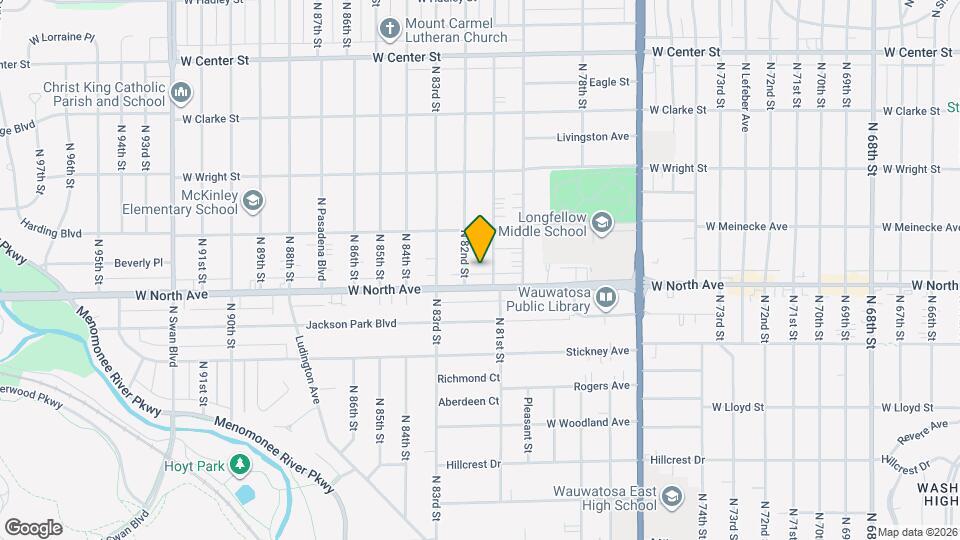 2323 N 81st St Map and Location Details