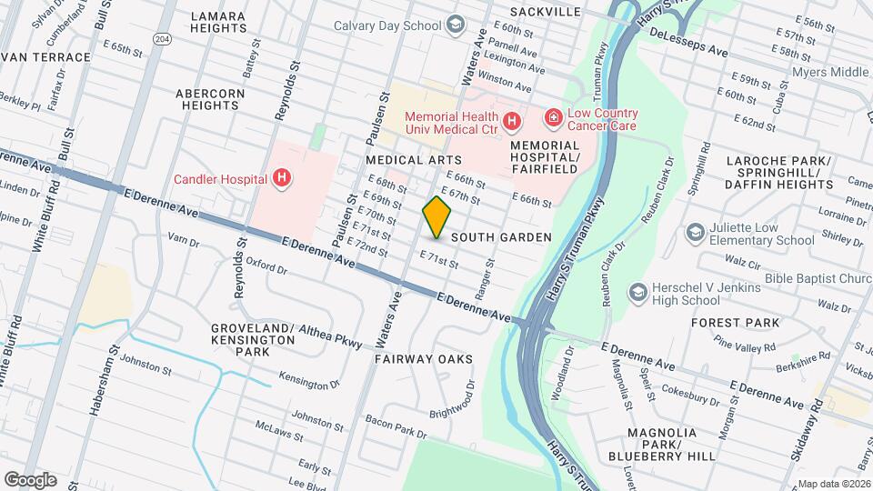 1123 E 70th St Map and Location Details