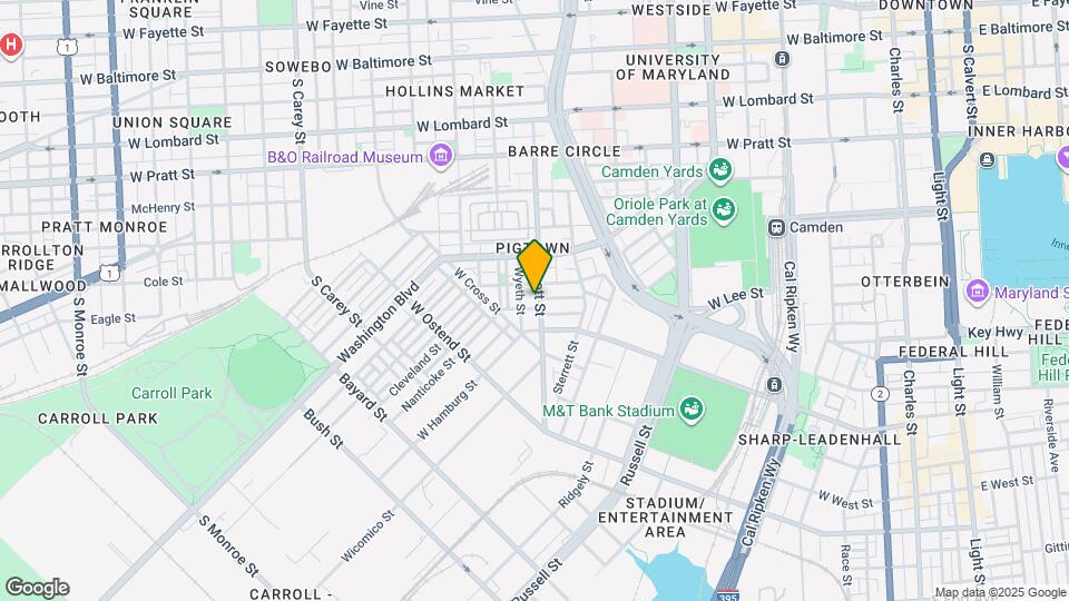 622 Scott St Map and Location Details