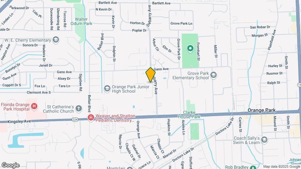 1542 Slash Pine Ct Map and Location Details