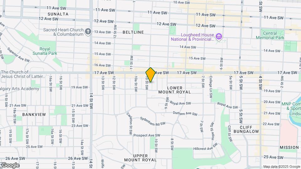 1720-310 10 St SW Map and Location Details