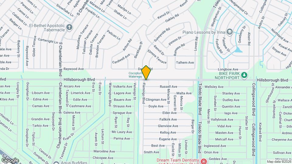 17031 Hillsborough Blvd Map and Location Details