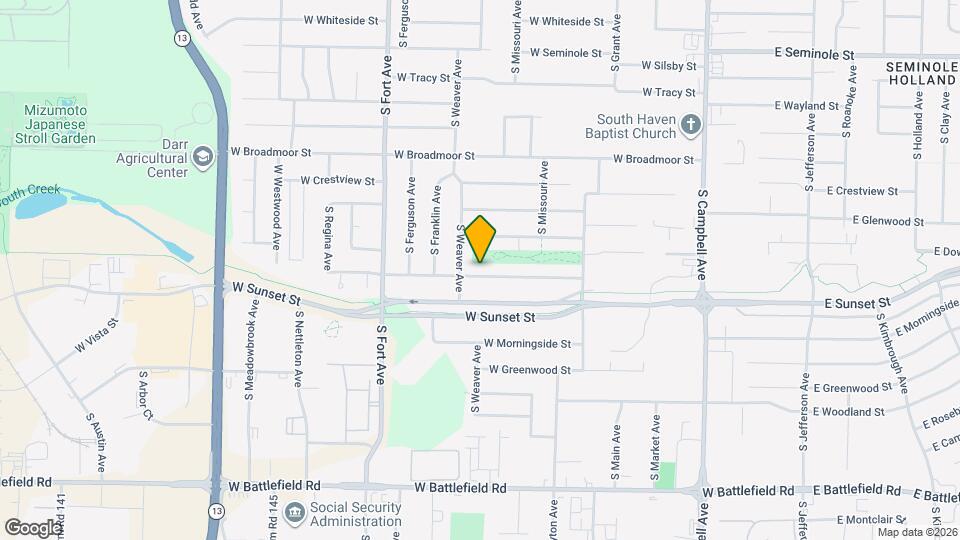 1005 W Edgewood St Map and Location Details