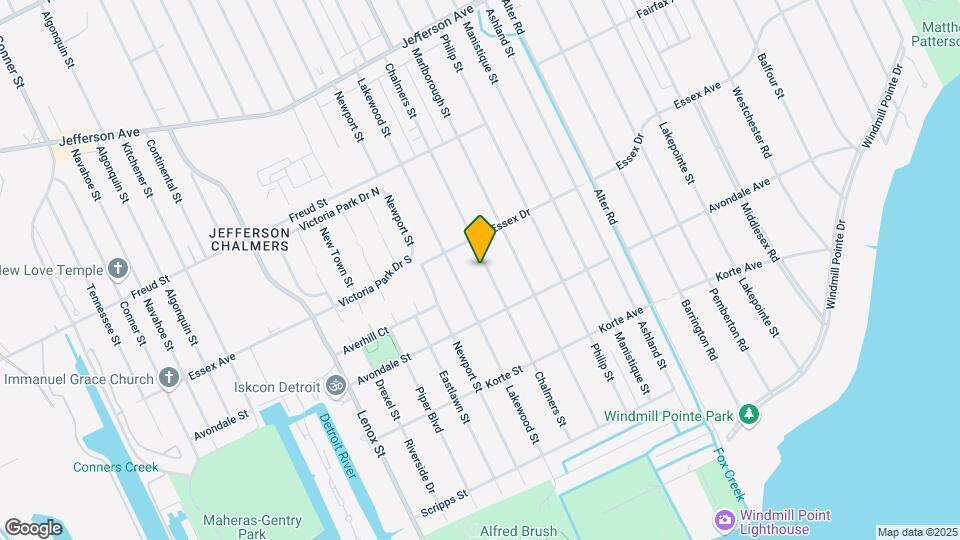 463 Chalmers St Map and Location Details