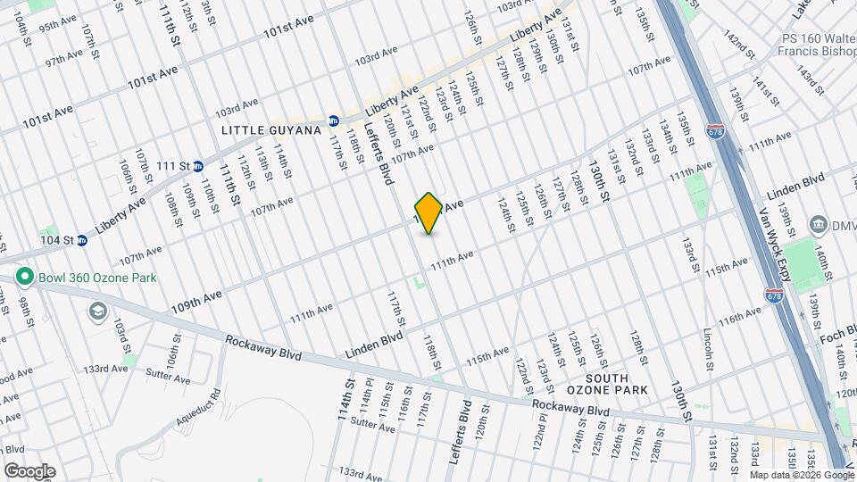 10930 120th St Mapa y Detalles de la Ubicación