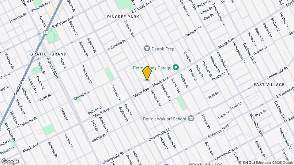 3635 Seminole St Mapa y Detalles de la Ubicación