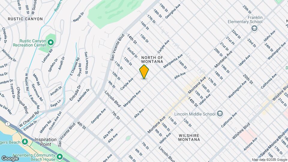 438 12th St Map and Location Details