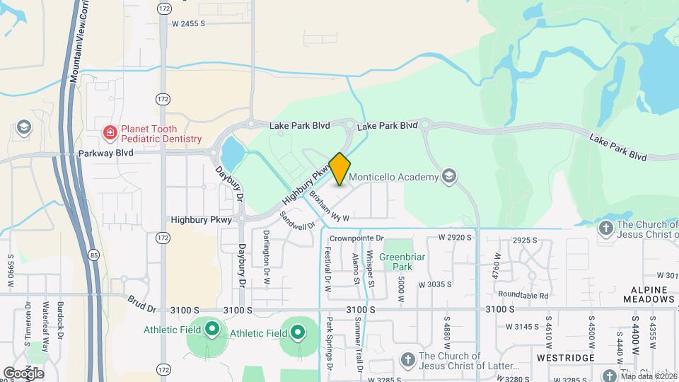 2801 S Harrow Ct Map and Location Details