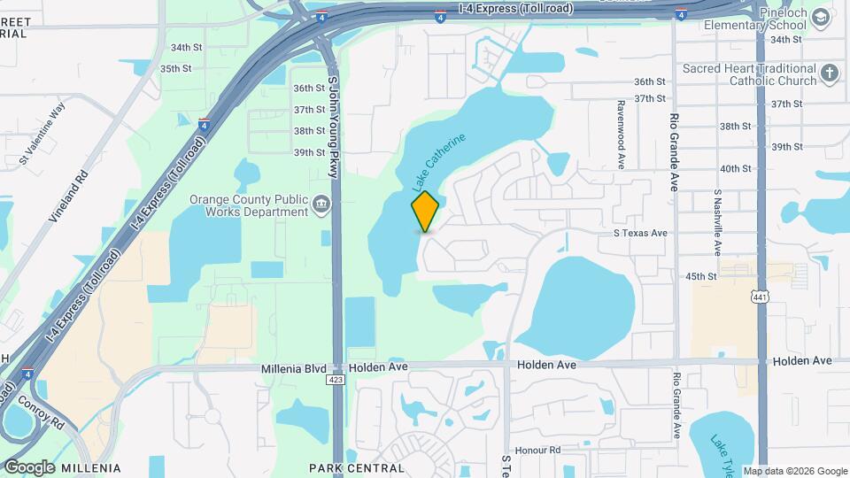 4318 Aqua Vista Dr Map and Location Details